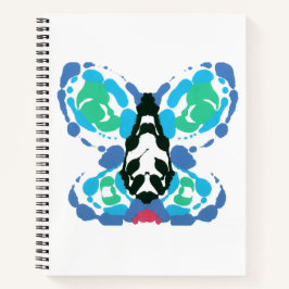 Inkblot Art Notebook Notizbuch