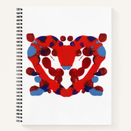 Inkblot Art Notebook Notizbuch