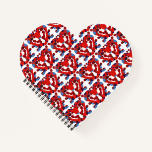 Inkblot Art Notizbuch