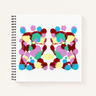 Inkblot Art Notizbuch