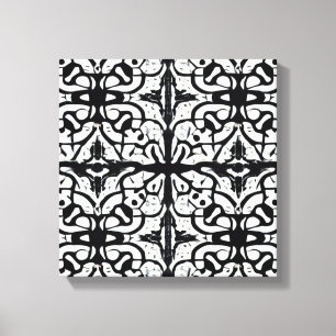 Inkblot Leinwanddruck