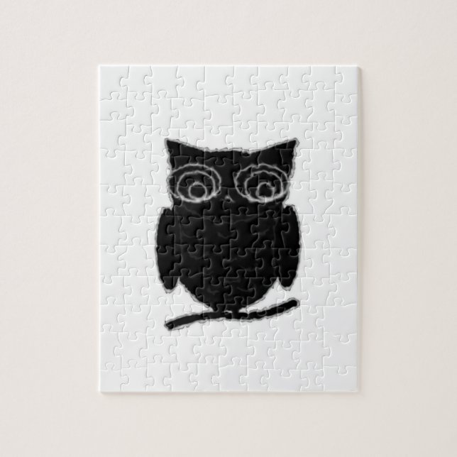 Inkblot Owl Puzzle (Vertikal)