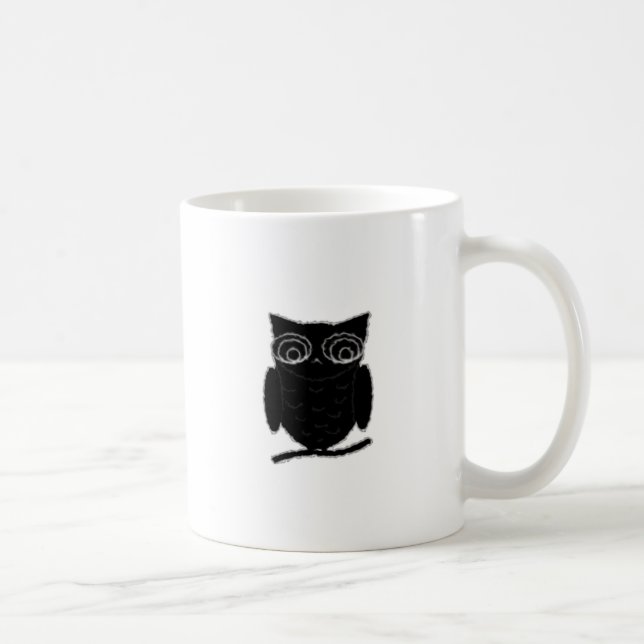 Inkblot Owl Tasse (Rechts)