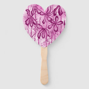 Inked Lilies Rosey Sky Set von Fans Fächer