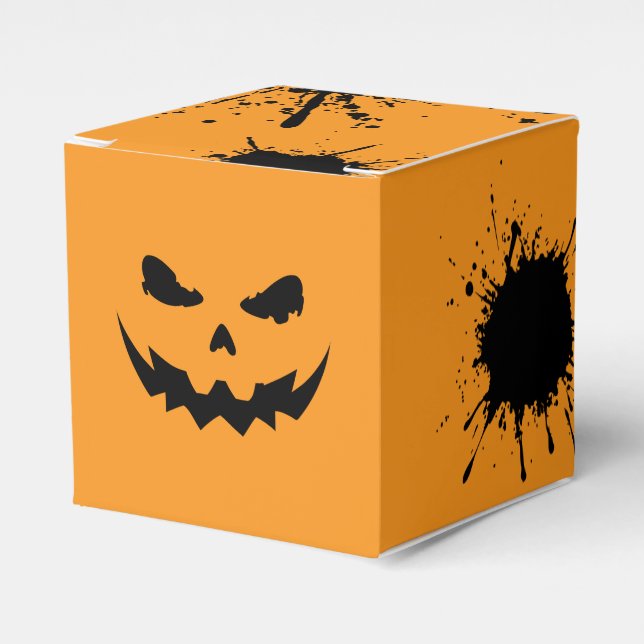 Inked Pumpkin Geschenkschachtel (Vorderseite)