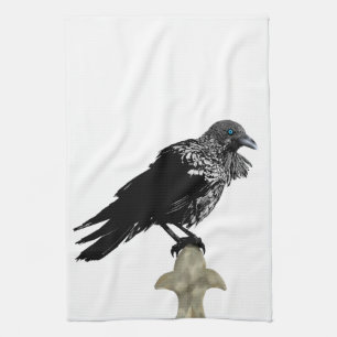 Inken Raven Geschirrtuch