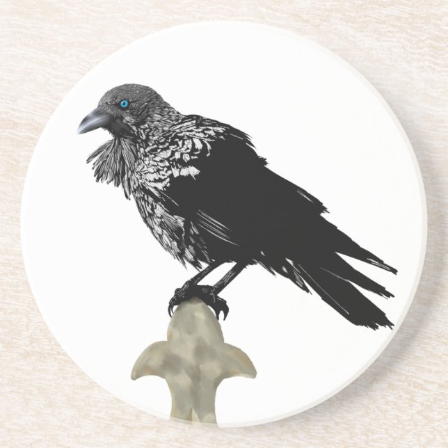 Inken Raven Getränkeuntersetzer (Vorne)