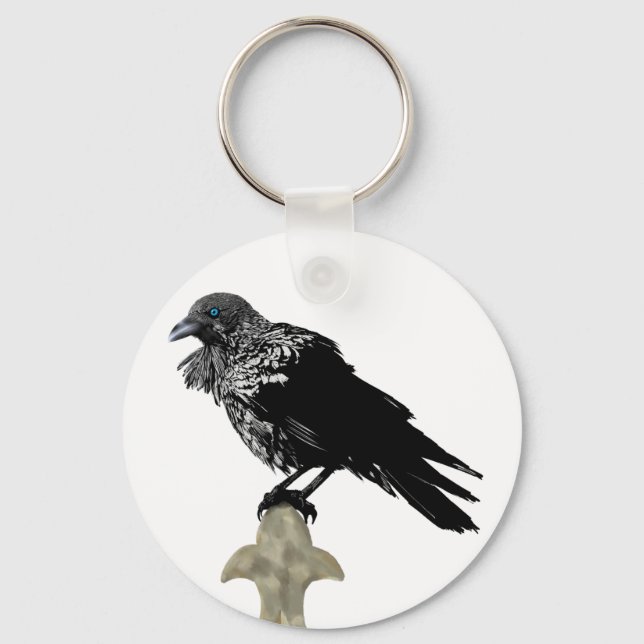 Inken Raven Schlüsselanhänger (Vorderseite)