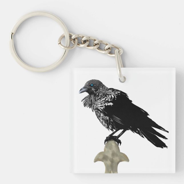 Inken Raven Schlüsselanhänger (Vorderseite)