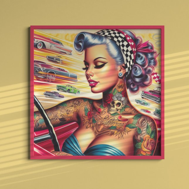 Inkl. Racing Girl Poster (Von Creator hochgeladen)