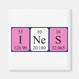 Inkludiert den periodischen Tabellennamen-Magneten Magnet