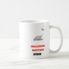 Inklusion ist wichtig Behinderungsstolz Personalis Kaffeetasse