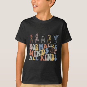 Inklusion Normalisiert Gedanken Aller Art Autismus T-Shirt