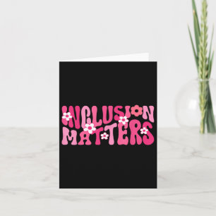 Inklusion S Special Bildung Teacher Health Aware Karte