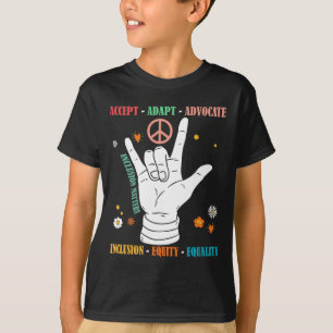 Inklusionsprobleme Autismus Bewusstseinsbildung Le T-Shirt