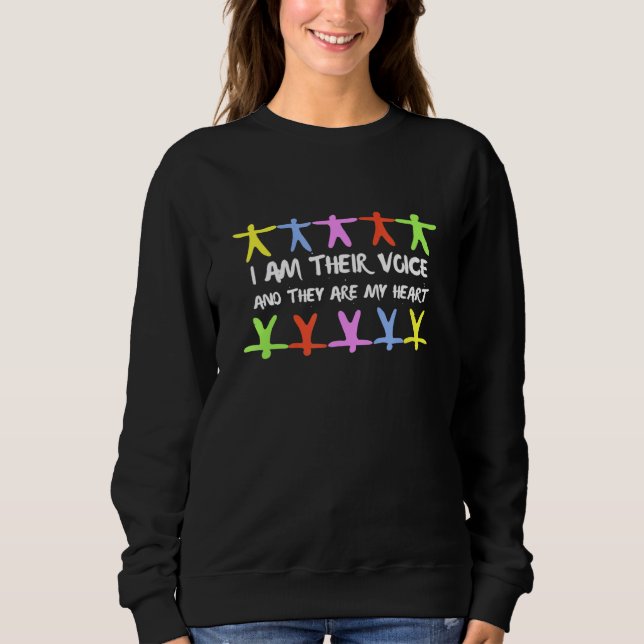 Inklusionssped Special Bildung Teacher Sweatshirt (Vorderseite)