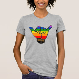Inklusiv Rainbow Shaka LGBTQ+ T-Shirt