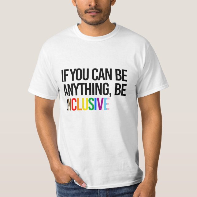 inklusiv sein T-Shirt (Vorderseite)