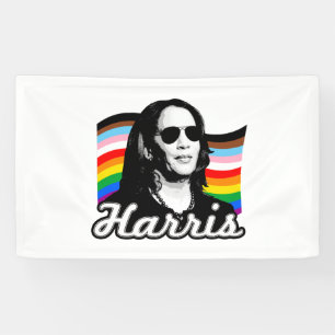 Inklusive Harris-Flagge Banner