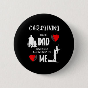 Inklusive Liebe Pflegekraft-Schätzung Tee Button