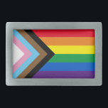 Inklusive Regenbogen Lgbtq Gay Diversity-Flagge Rechteckige Gürtelschnalle<br><div class="desc">Inklusiver Regenbogen Lgbtq schwulenflagge Gays Gays Gürtelschnalle Pride lgbt lgbtq Diversity inklusive Trans Progress Gay Regenbogenflagge</div>