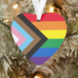 Inklusive Regenbogen Lgbtq Gay Pride Diversity Her Ornament