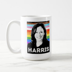 Inklusives Harris Pride Poster Kaffeetasse