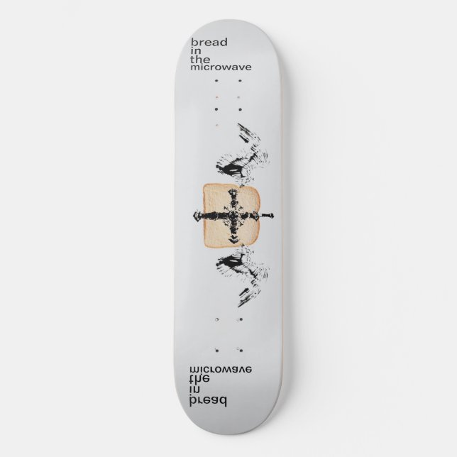 inkofahma x breadinthemicromikrowelle : v.003 skateboard (Vorderseite)