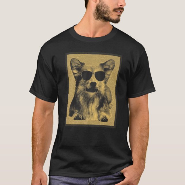 Inkognito Corgi T-Shirt (Vorderseite)