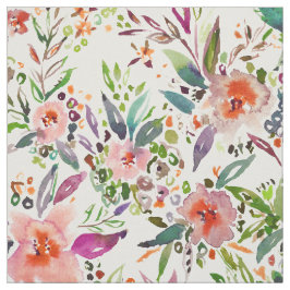 INKOGNITO INTROVERT tropisches buntes Blumen Stoff