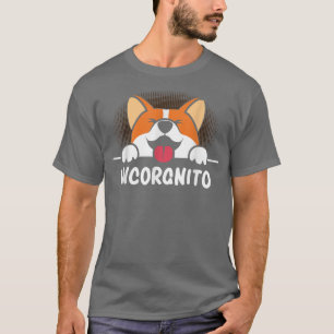Inkognito Lustiger Corgi-Fan Vintage 548 T-Shirt