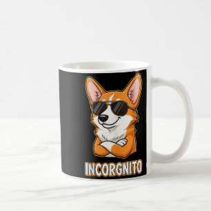 Inkognito Lustiger walisischer Corgi-Hundebesitzer Kaffeetasse