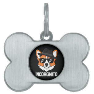Inkognito Schleichender Corgi mit Sonnenbrille Tiermarke