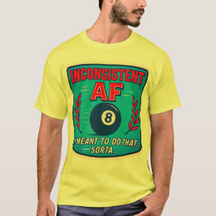 Inkonsistentes AF Billard T-Shirt