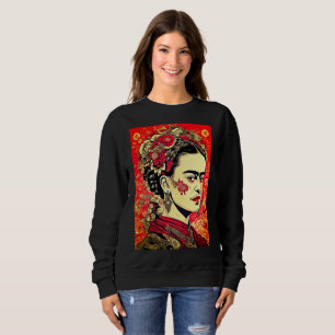 InkPunk-Symbol: Frida Kahlo Sweatshirt