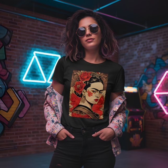 InkPunk-Symbol: Frida Kahlo T-Shirt (Von Creator hochgeladen)