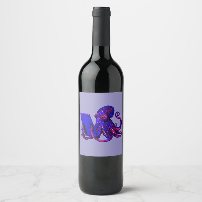 Inkternet-Sucht Weinetikett (Vorderseite)