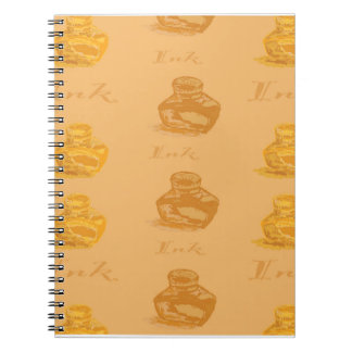 Inkwells Sepia Notizblock