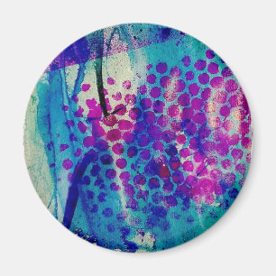 Inky Abstrakt Magnet