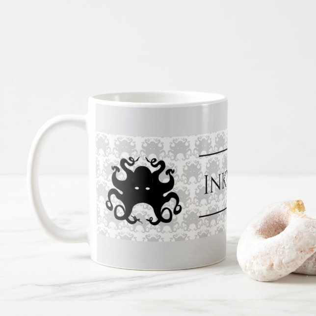 Inky Bones Press Mug Kaffeetasse (Mit Donut)