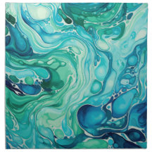 Inky Wave 1 Türkis Blau