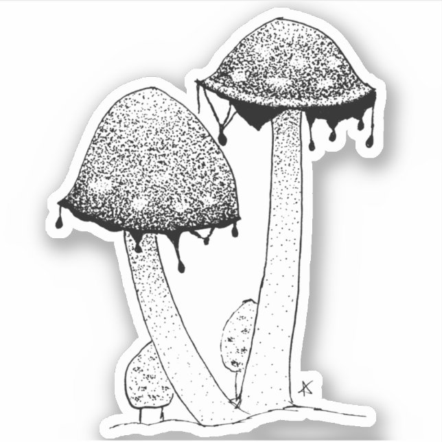 Inkycap Aufkleber (Vorderseite)