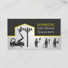 Inländische Elektriker Visitenkarte
