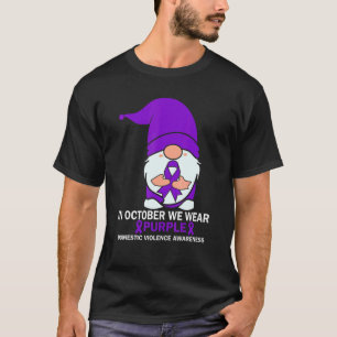 Inländische Gewalt Aufklärung Oktober tragen wir l T-Shirt