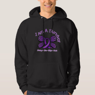 Inländischer Gewalt-Schmetterling bin ich ein Hoodie