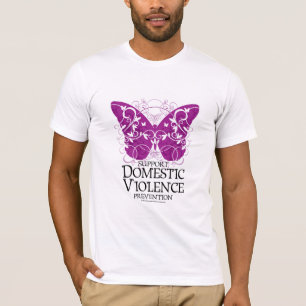 Inländischer Gewalt-Schmetterling T-Shirt