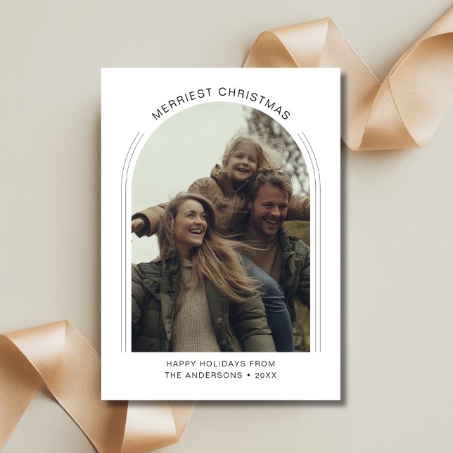 Inline Arch Foto Typografie Frohe Weihnachten (Von Creator hochgeladen)