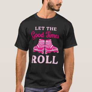 Inline Girl Skaten Queen Skater Skate Funny Gift T-Shirt