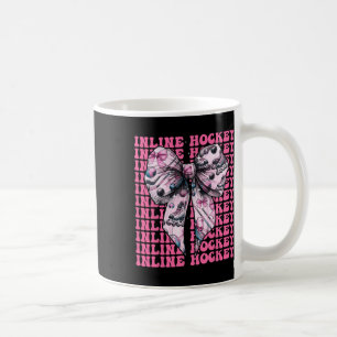 Inline-Hockeyspielerin Mädchen Coquette Schleife R Kaffeetasse