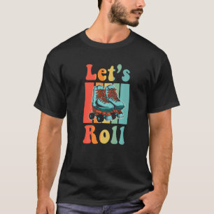 Inline-Skate Rollerskating Roller Achtziger Outfit T-Shirt